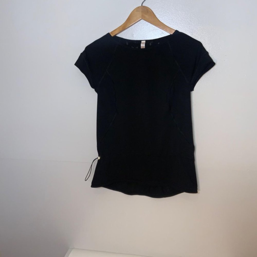 Lucy Small Black Activewear Top